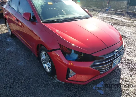 2020 Hyundai Elantra Sel z USA, uszkodzony, nr VIN 5NPD84LF1LH505585
